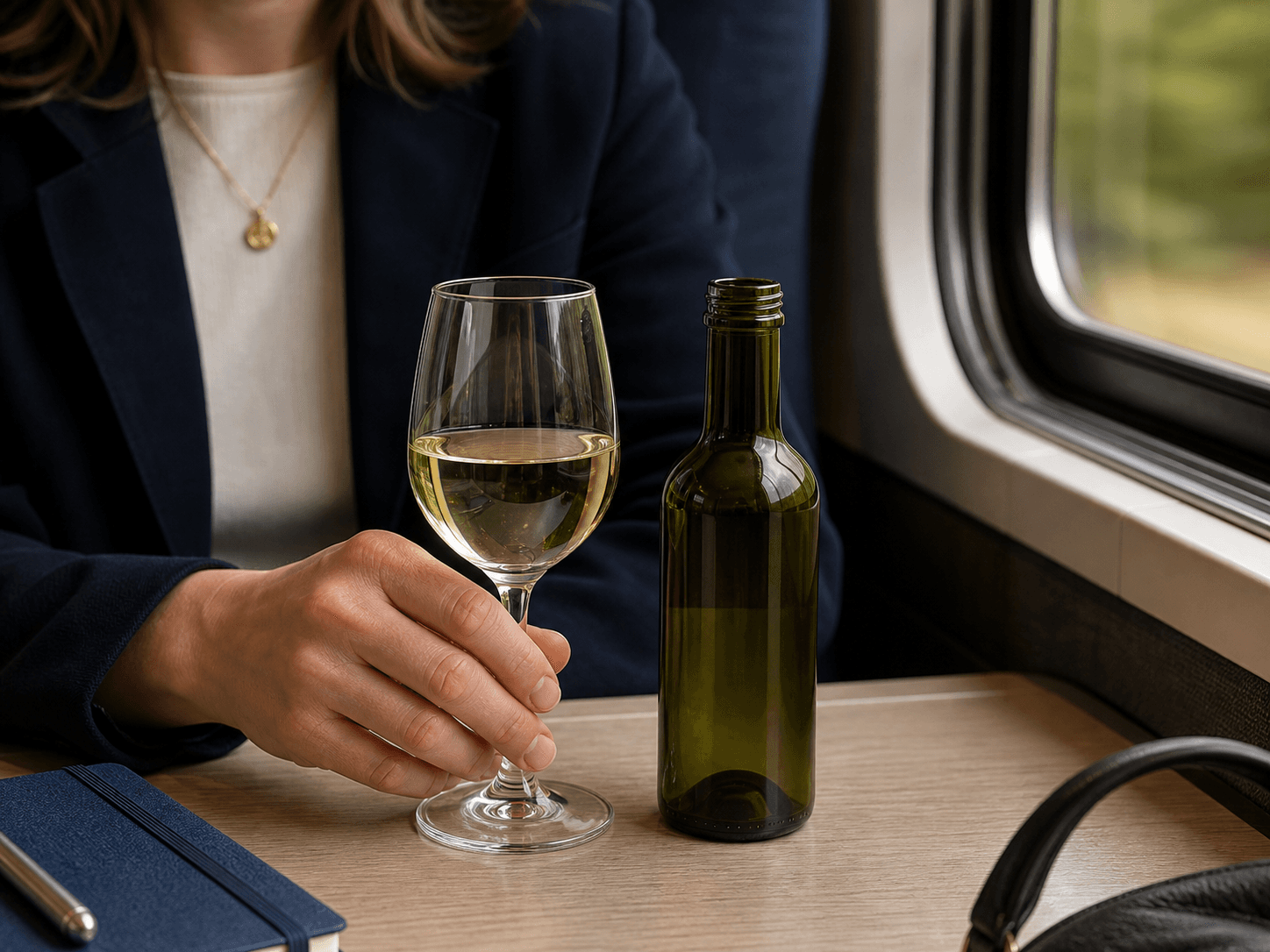 Mini Wine Bottle used for bottles holding roughly one glass in a single serve setting