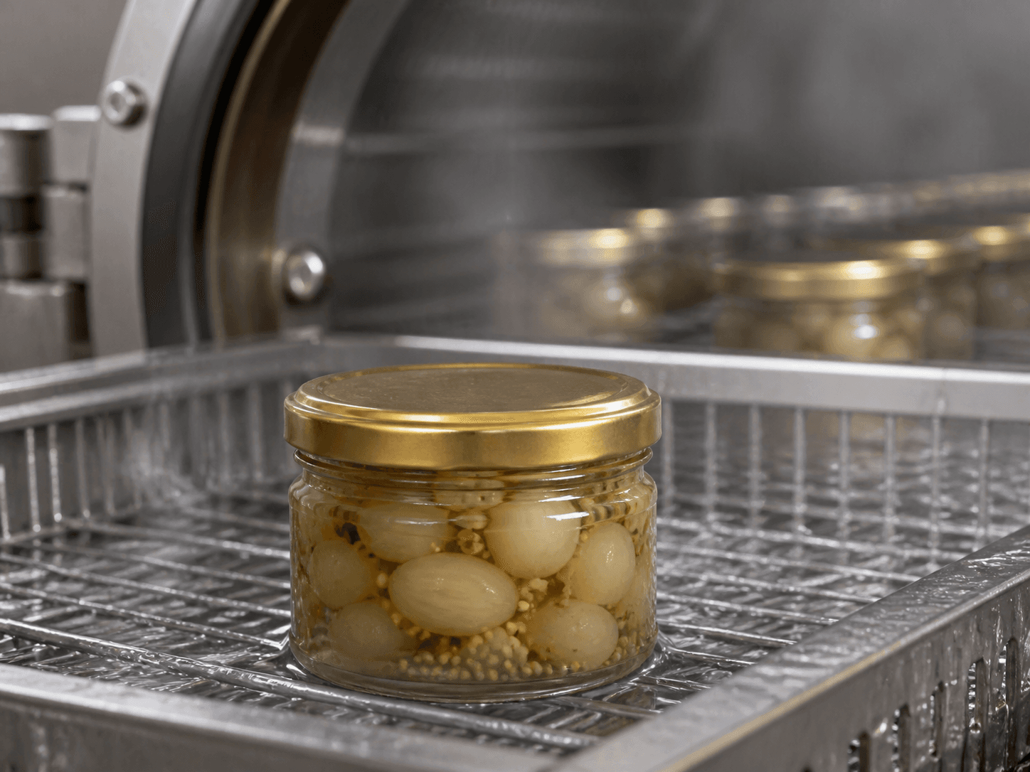 Metal Lug Cap used for caps taken through pasteurization in a heat processing setting