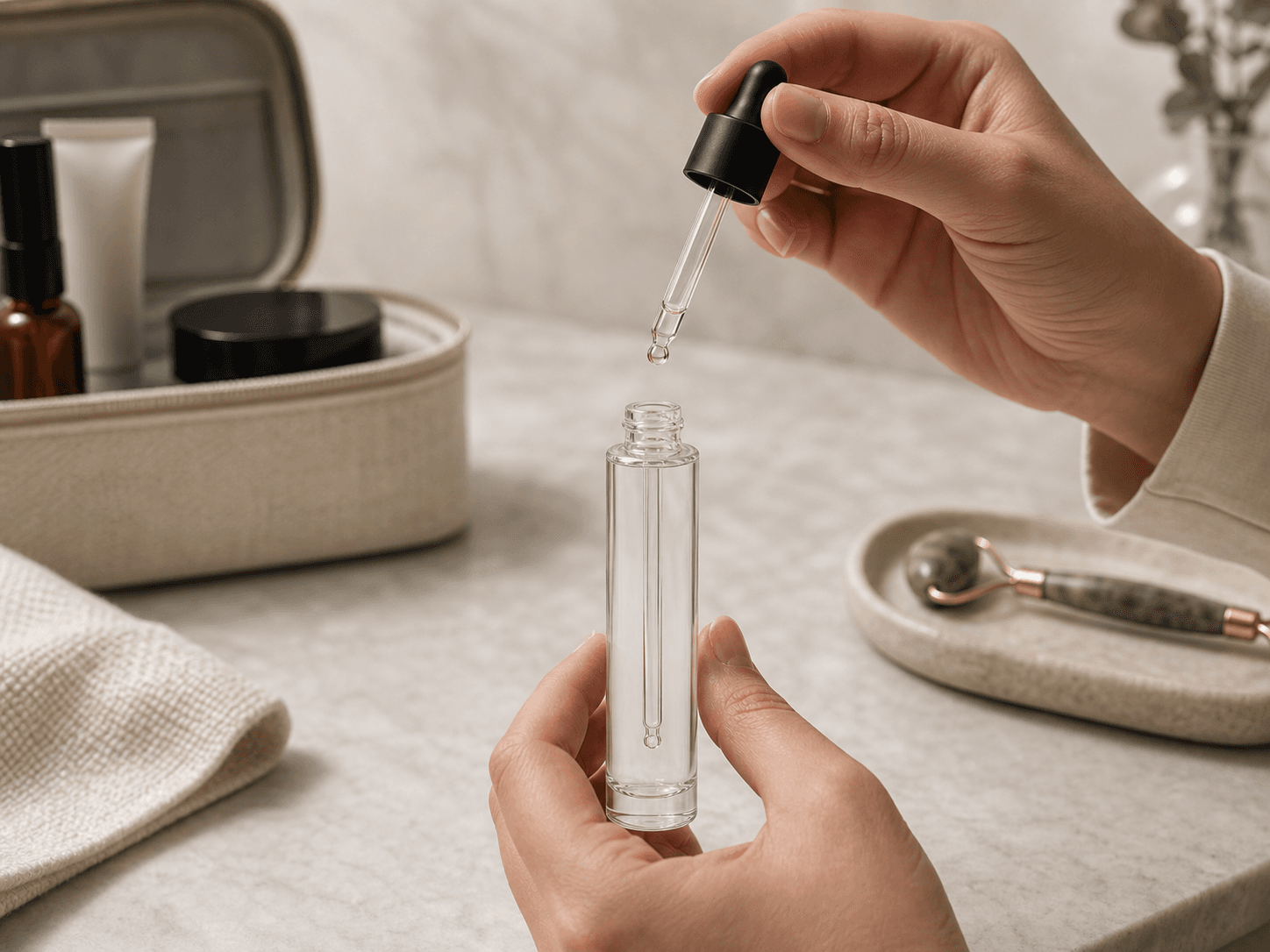 Tubular Glass Serum Bottle used for sample sizes & starter kits in a trial & discovery setting