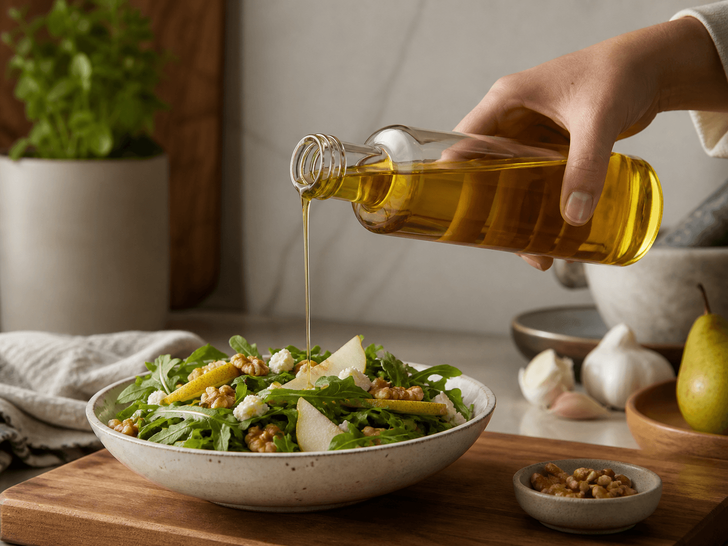 Edible Oil Bottle used for good-better-best oil portfolios in a retail brand family setting
