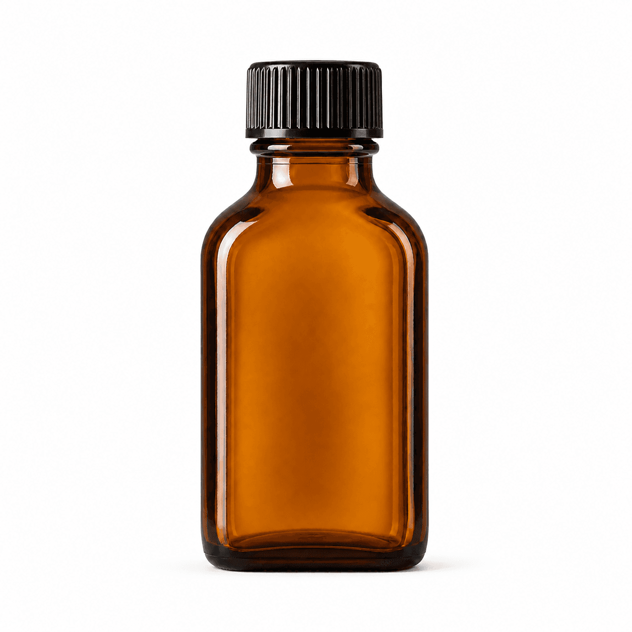Amber Medicine Bottle