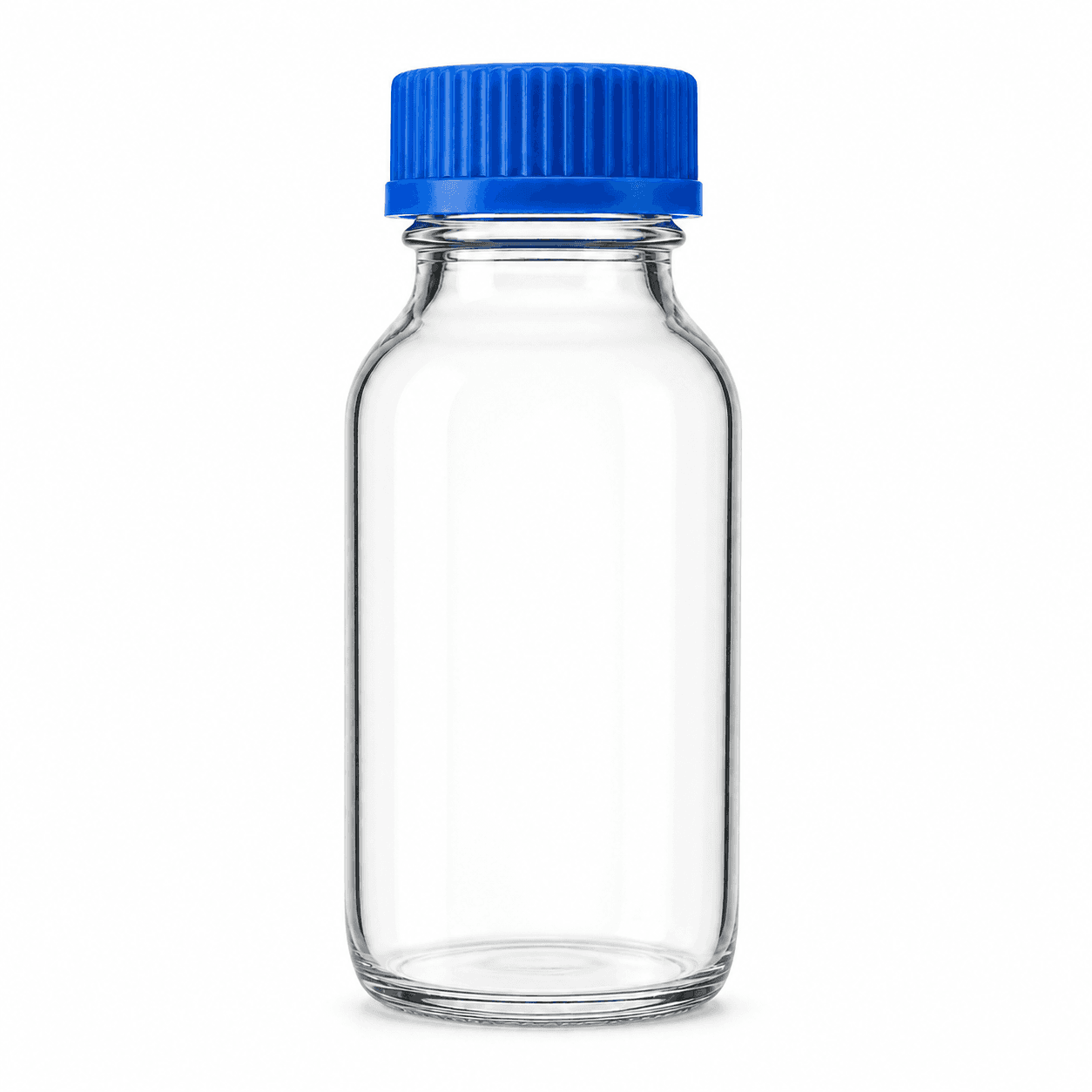 Blue Cap Storage Bottle