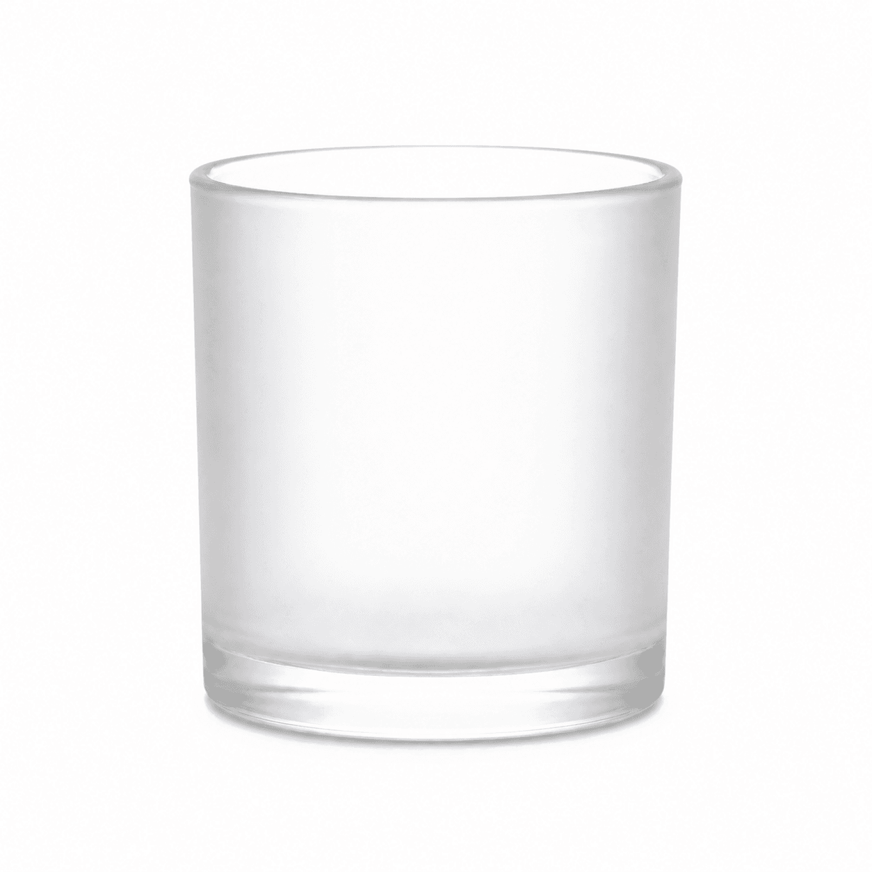 Frosted Candle Jar