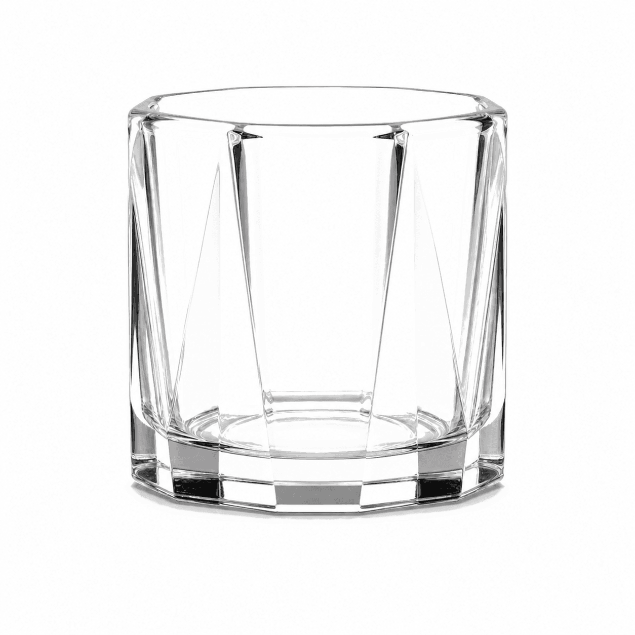 Geometric Faceted Candle Jar