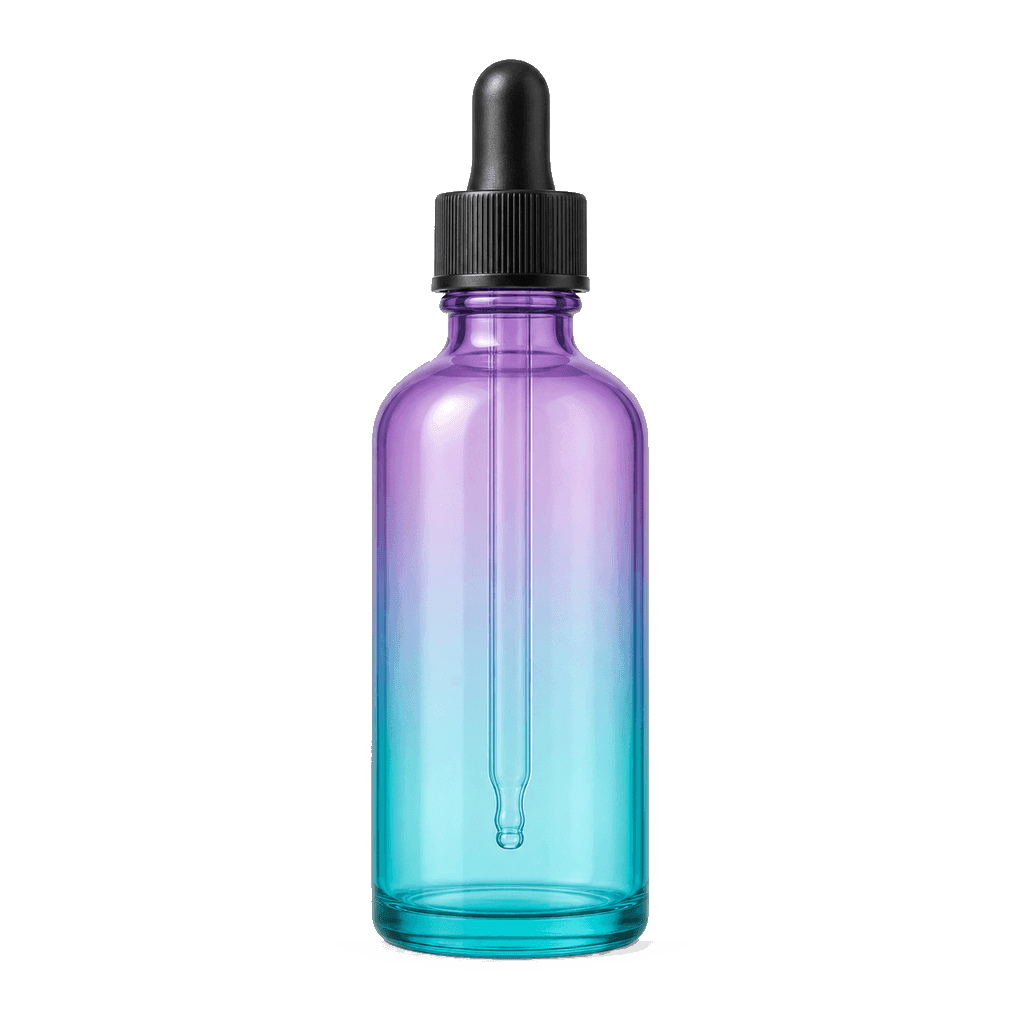 Gradient-tinted Dropper Bottle