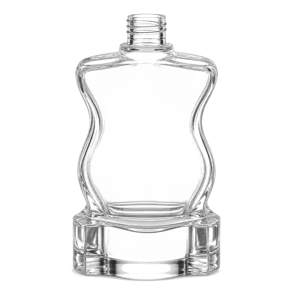 Heavy-base Figural Perfume Bottle