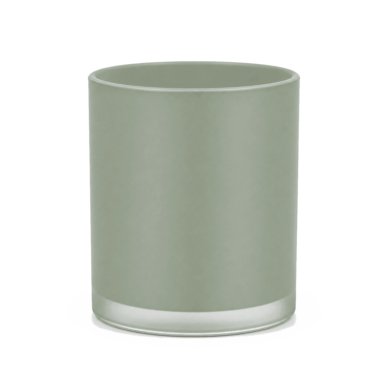 Matte Colored Candle Jar