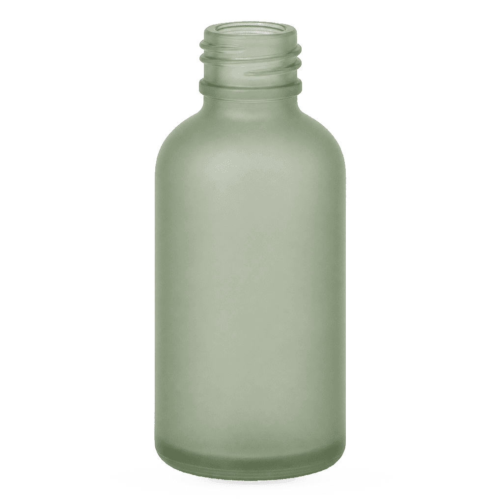 Matte Colored Glass Bottle