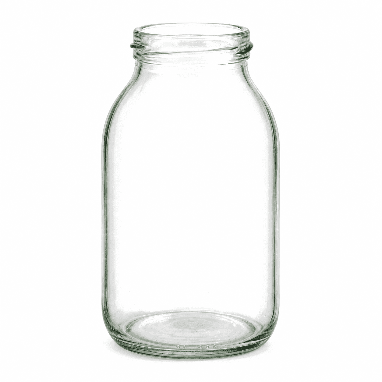 Recycled (PCR) Glass Food Bottle
