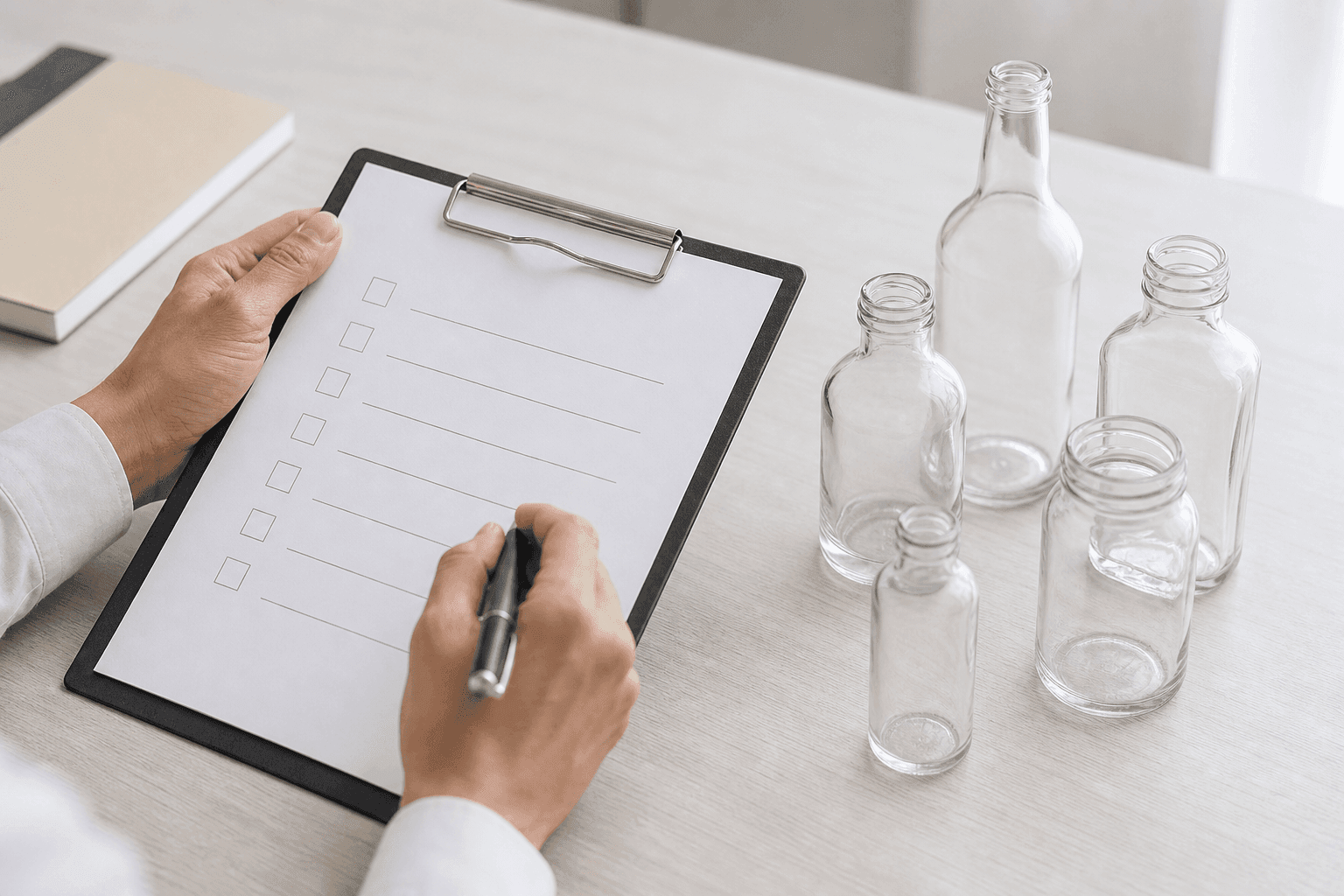 How to place a glass order