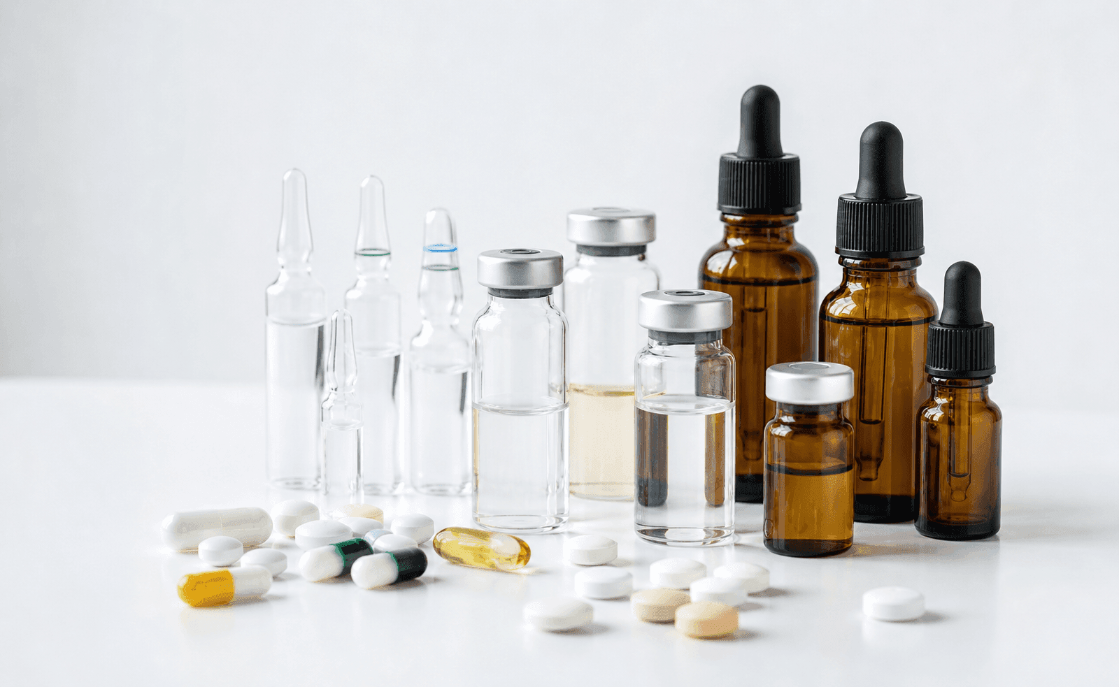 Healthcare & Pharmaceutical glass packaging — USP Type I / III