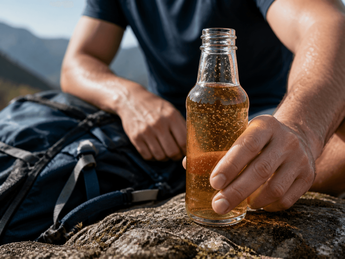 Energy Drink Bottle used for bottles carried to a gym or a trail in a active occasions setting