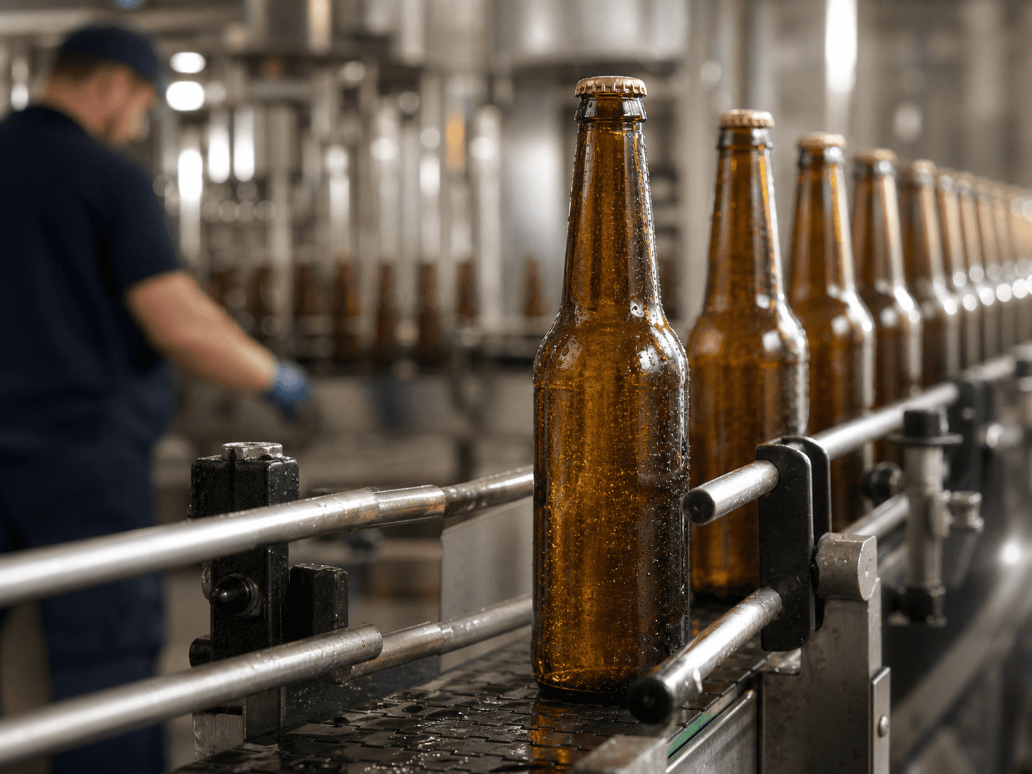 Standard Beer Bottle used for bottles filled by the million in a core brewing setting