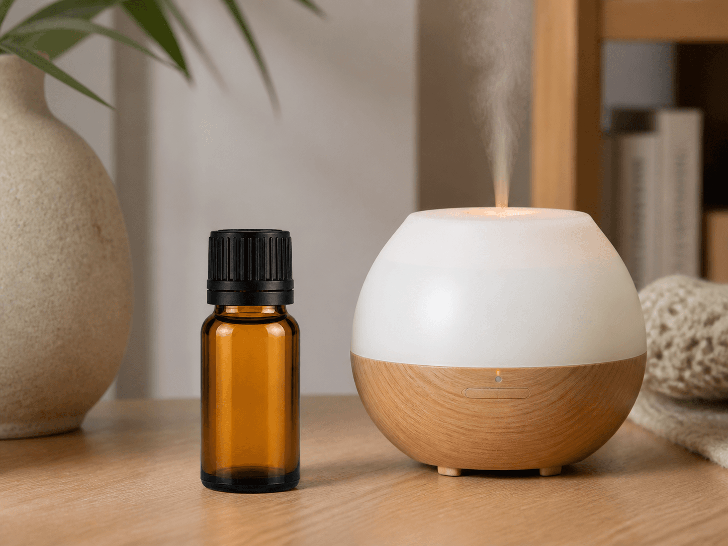 Aroma Essential Oil Bottle used for concentrates added to water or a base in a diffuser dosing setting