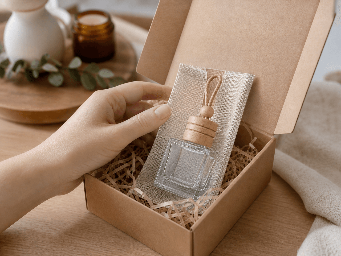 Car Diffuser Bottle used for impulse gifts and accessory ranges in a gifting setting
