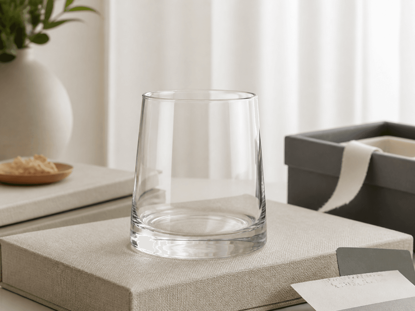 Tapered Candle Jar used for tapered families across sizes in a collections setting
