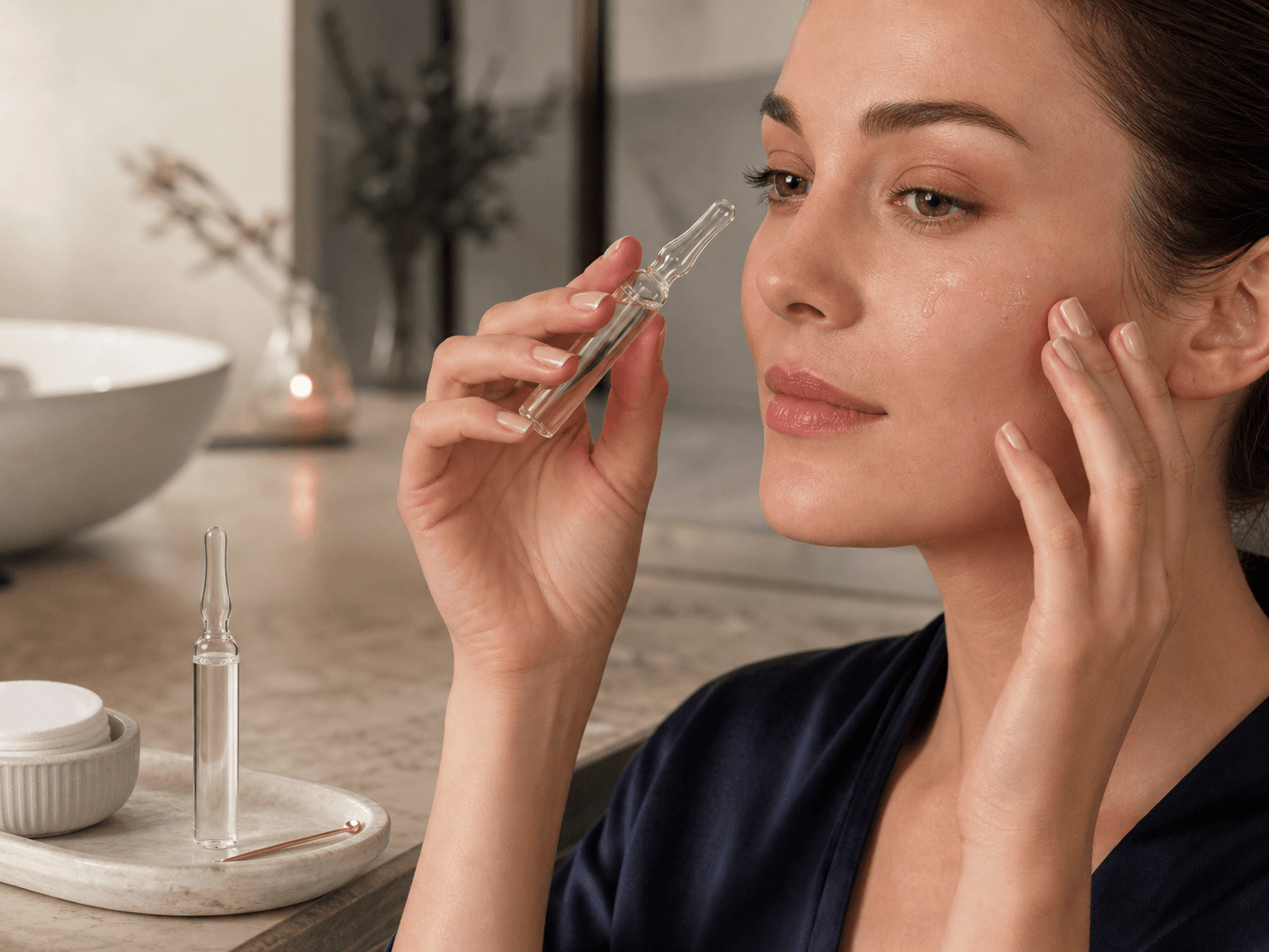 Beauty Ampoule used for intensive course programs in a single-dose treatment setting