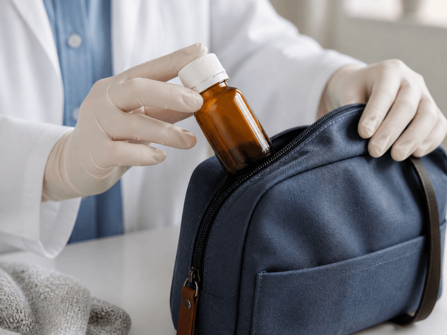Pharmaceutical Syrup Bottle used for small bottles for short courses in a compact formats setting