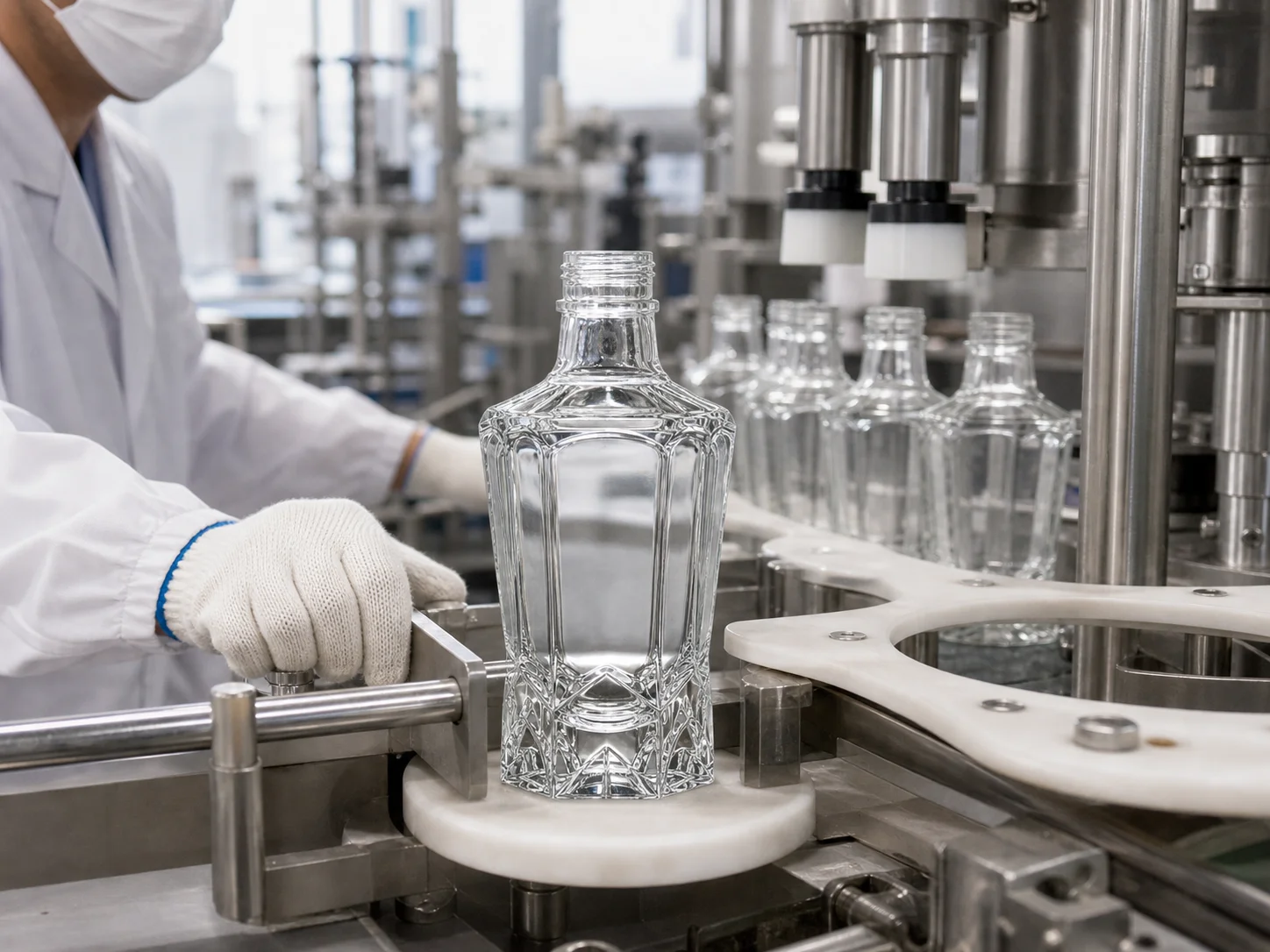 Illustration d’utilisation de Bouteille de baijiu haut de gamme sur mesure