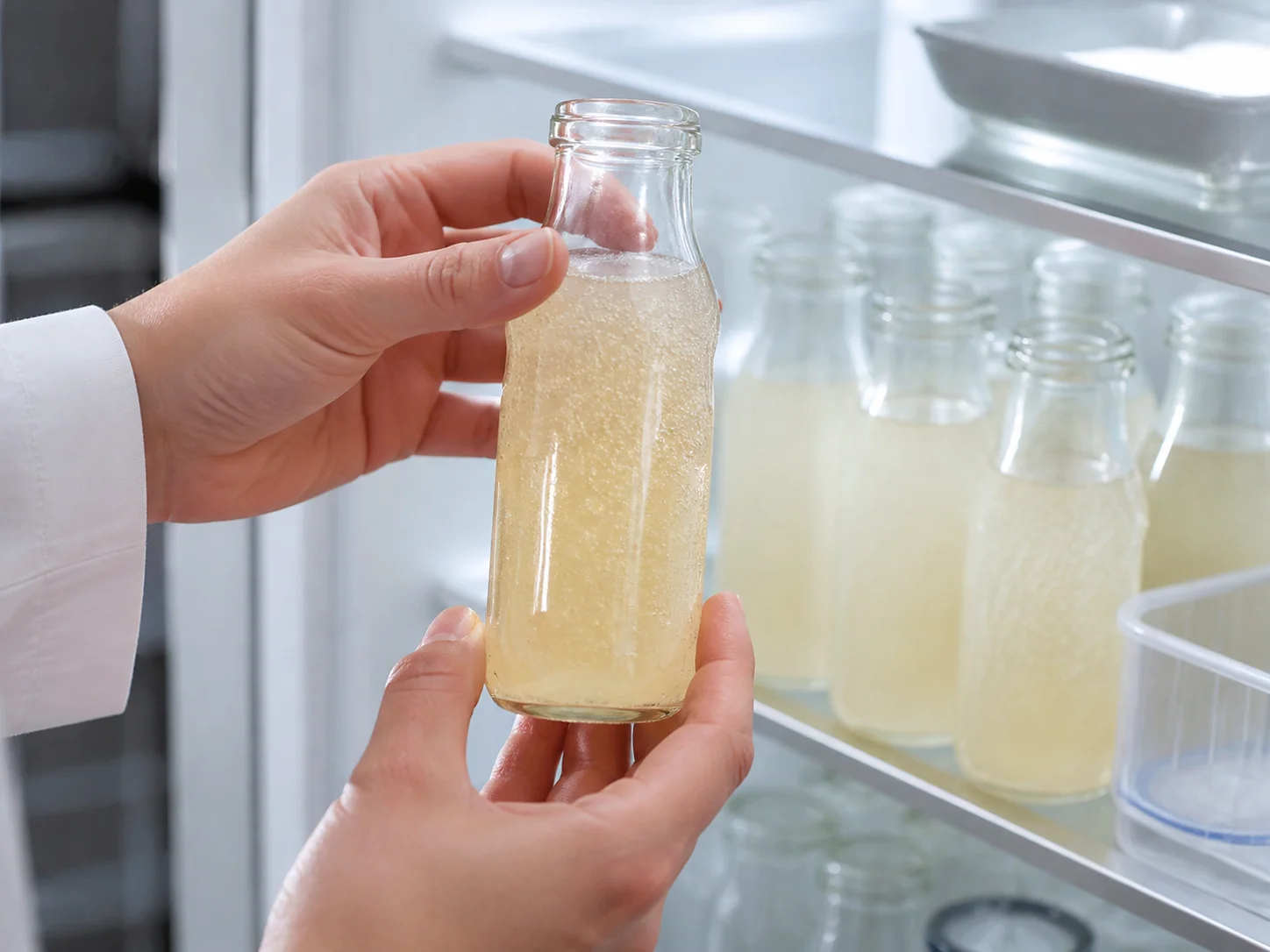 Illustration d’utilisation de Bouteille de boisson probiotique