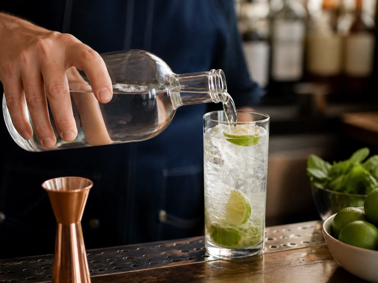 Illustration d’utilisation de Bouteille de rhum