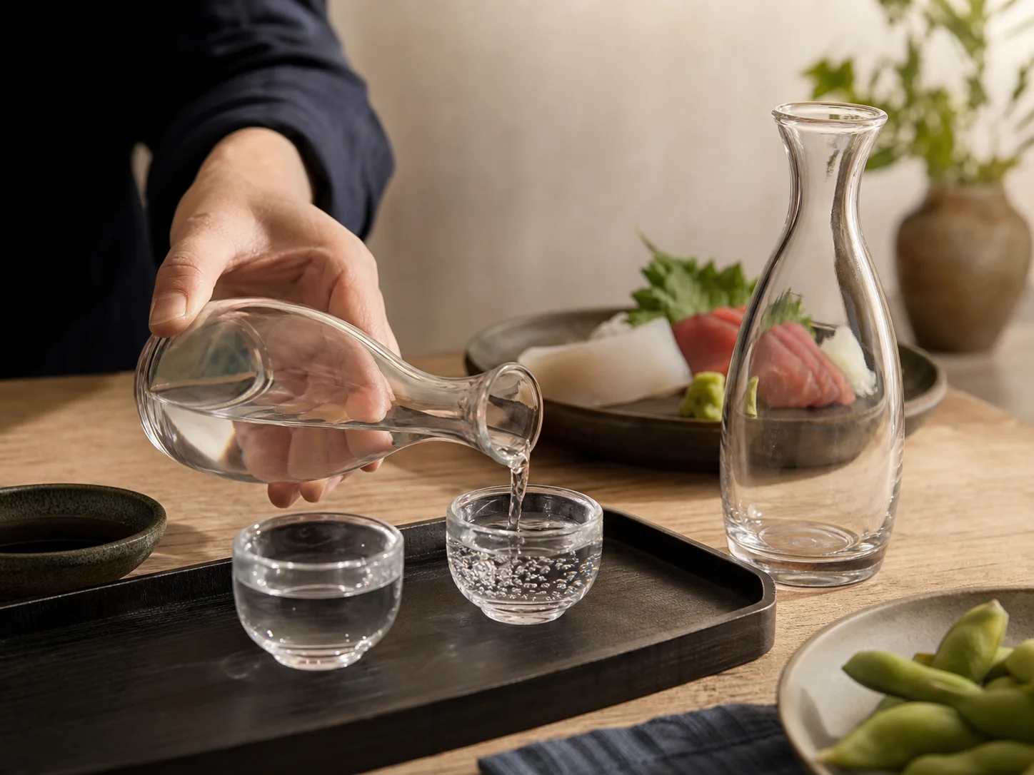 Illustration d’utilisation de Bouteille de saké
