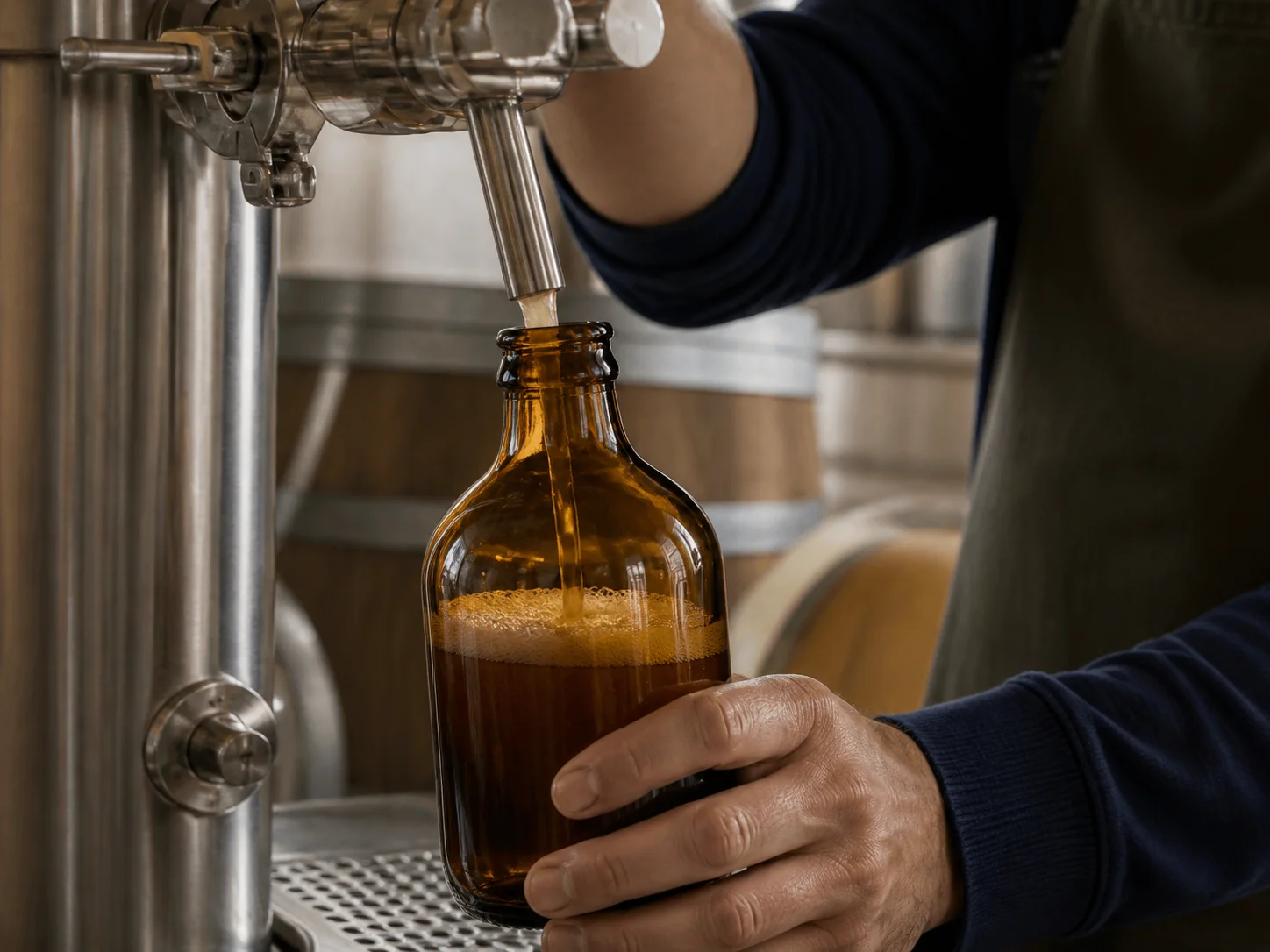 Illustration d’utilisation de Bouteille de bière stubbie