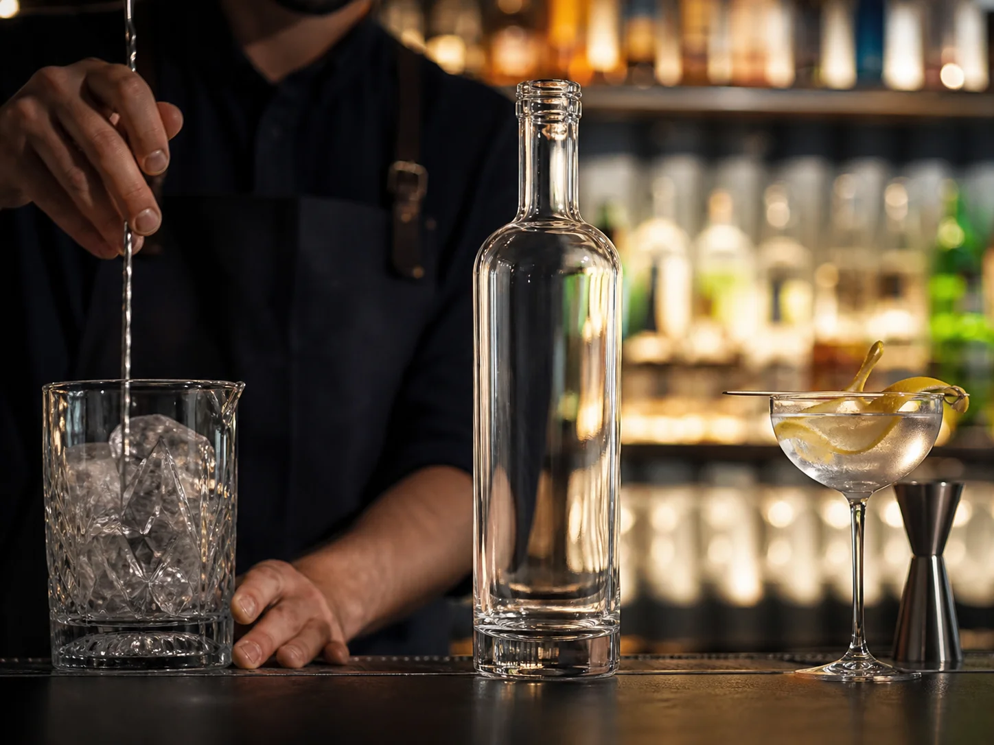 Illustration d’utilisation de Bouteille de vodka