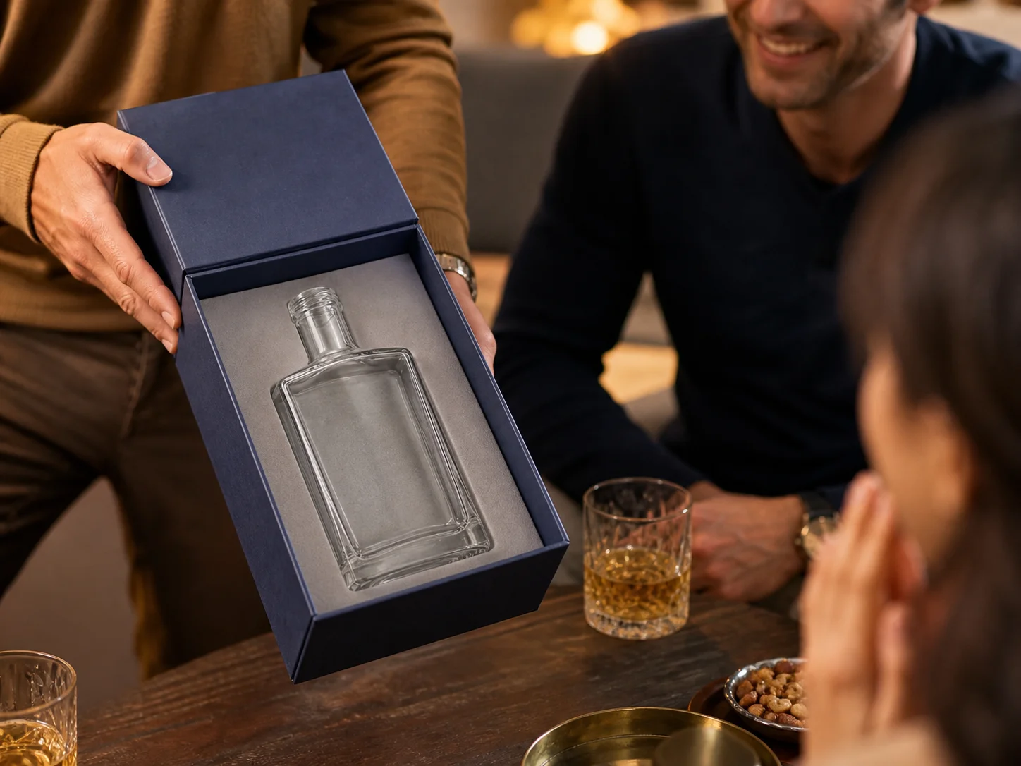Illustration d’utilisation de Bouteille de whiskey