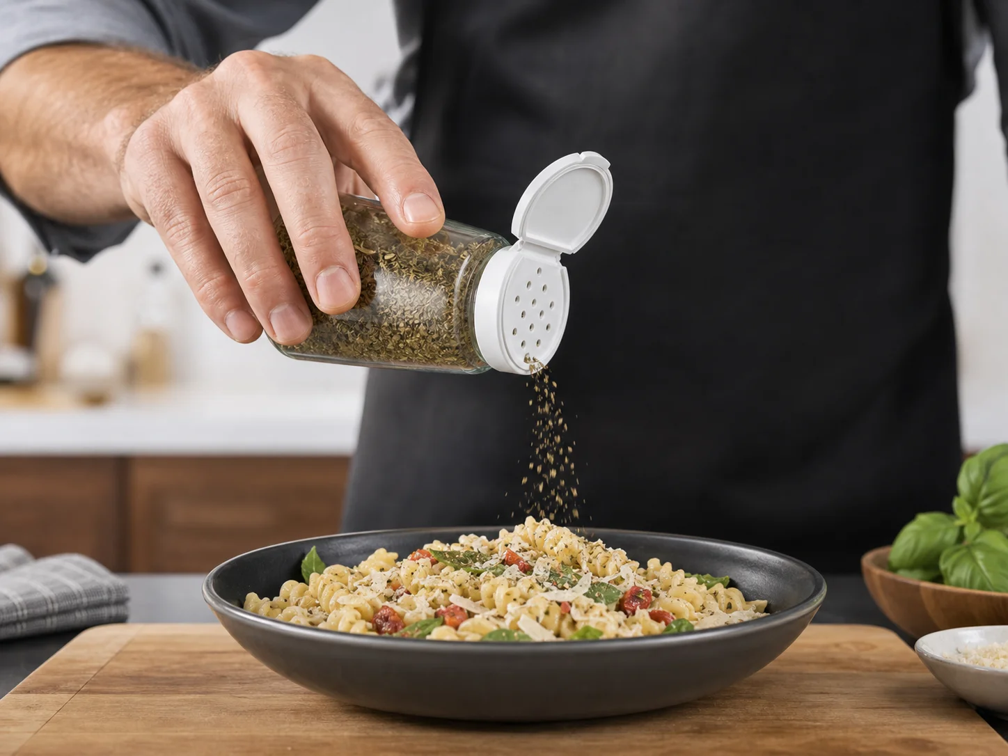 Illustration d’utilisation de Capsule saupoudreuse