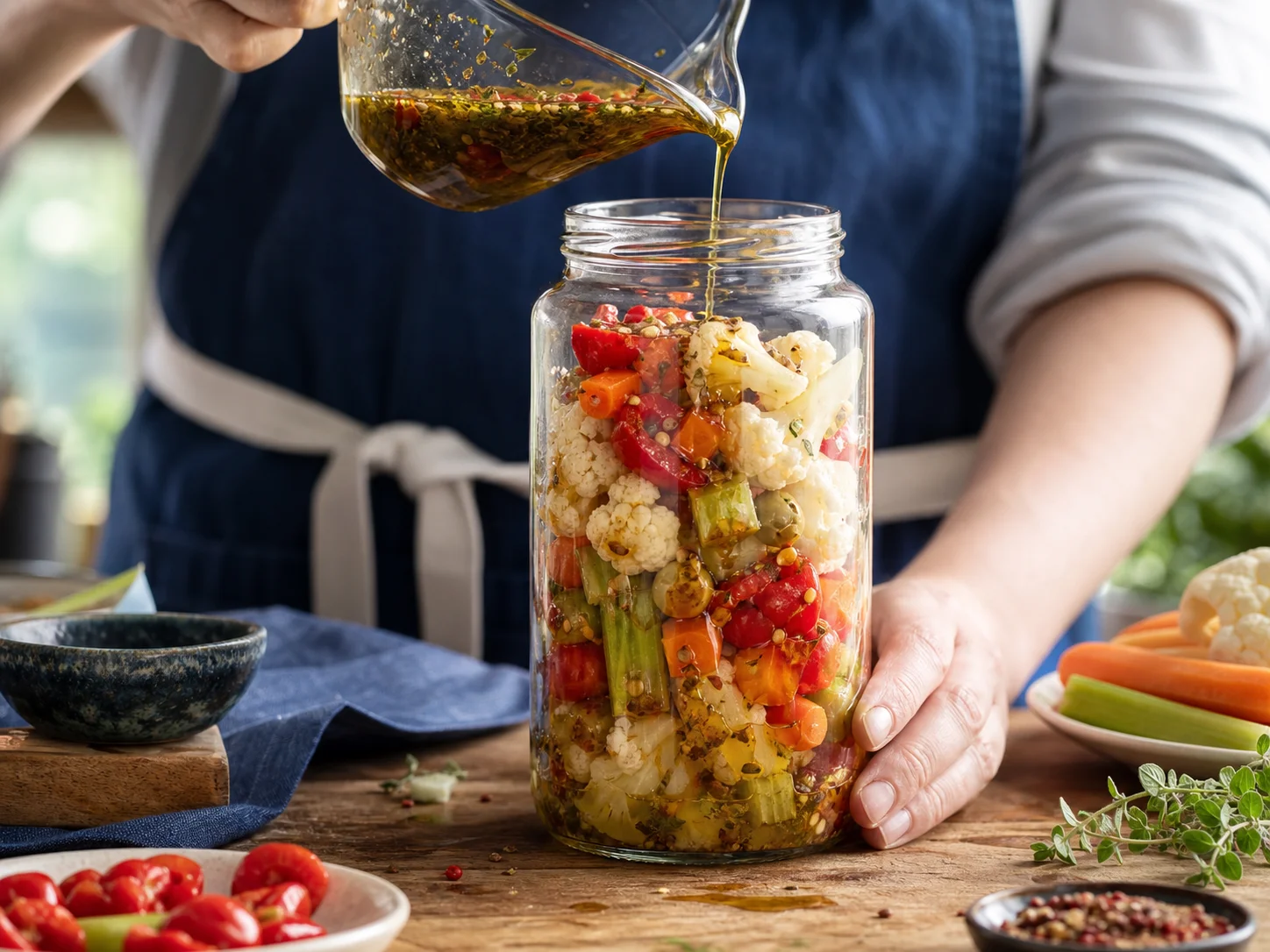 Illustration d’utilisation de Bocal à pickles