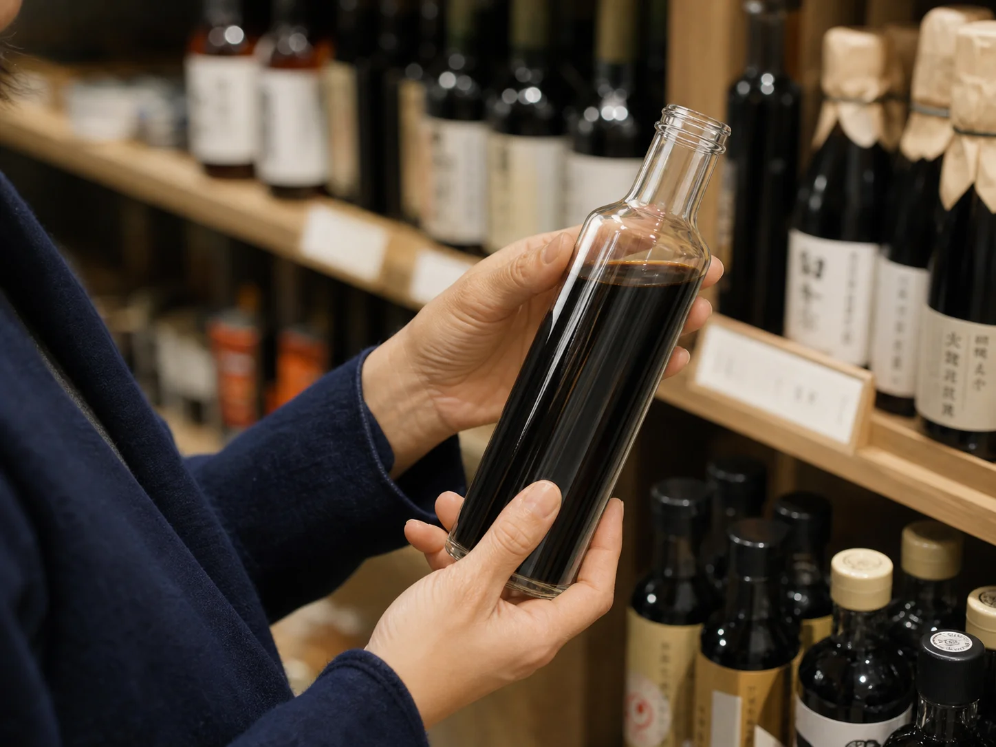 Illustration d’utilisation de Bouteille de sauce soja