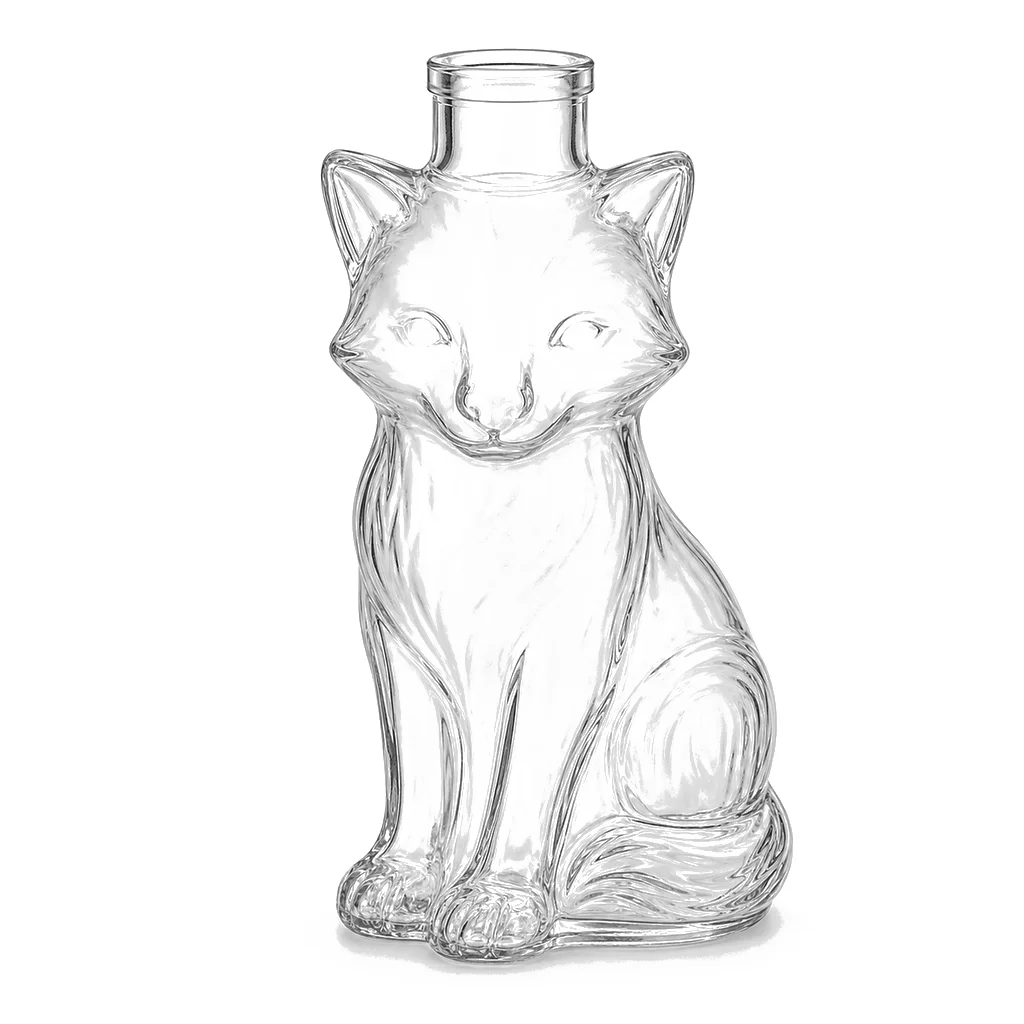 Bouteille figurative originale