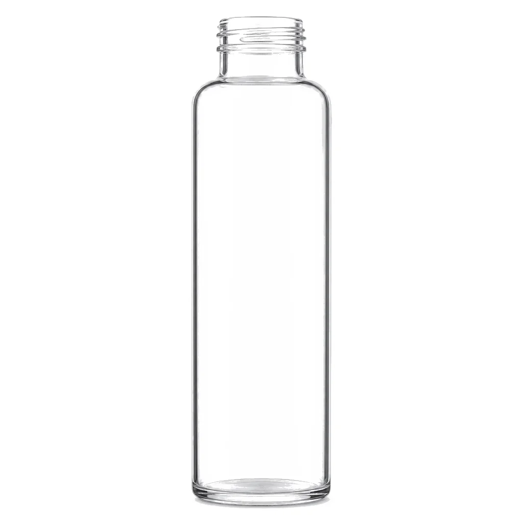 Bouteille d’eau en verre