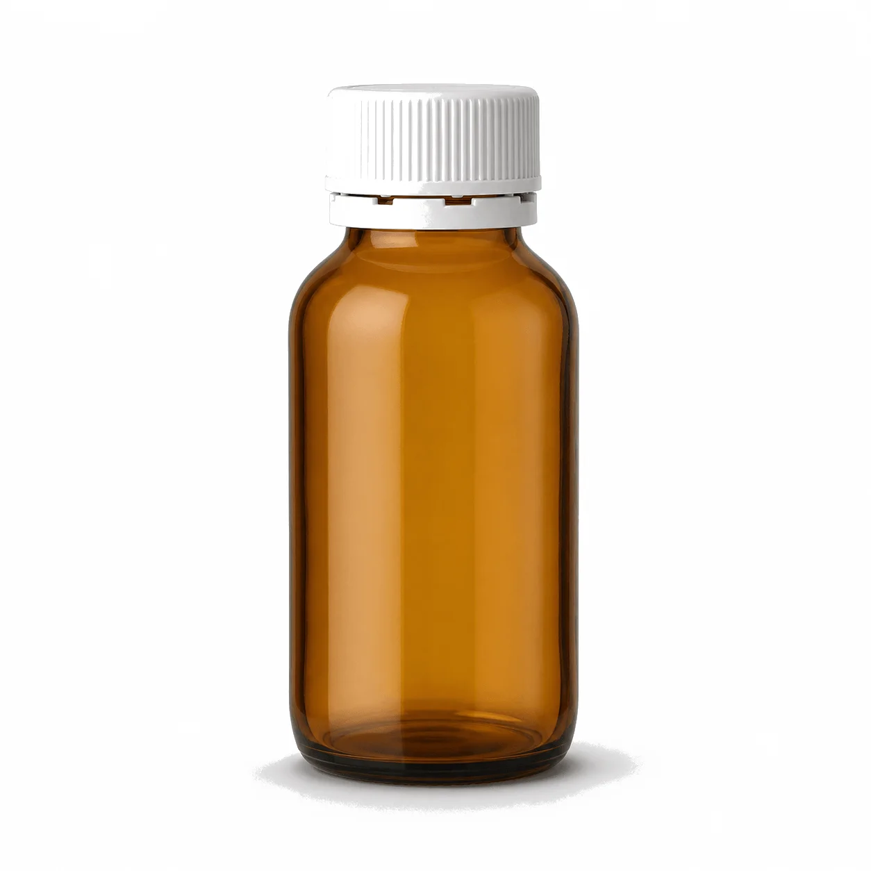 Flacon de sirop pharmaceutique