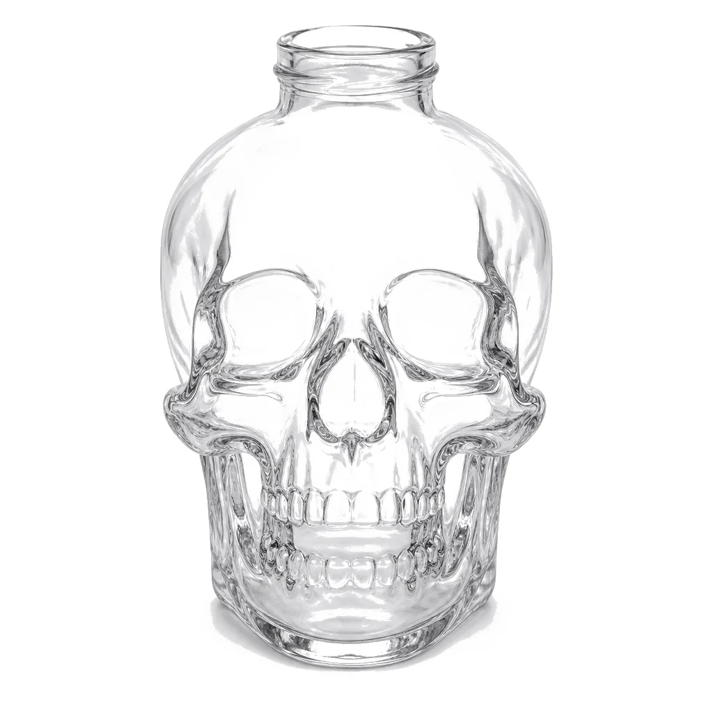 Bouteille tête de mort