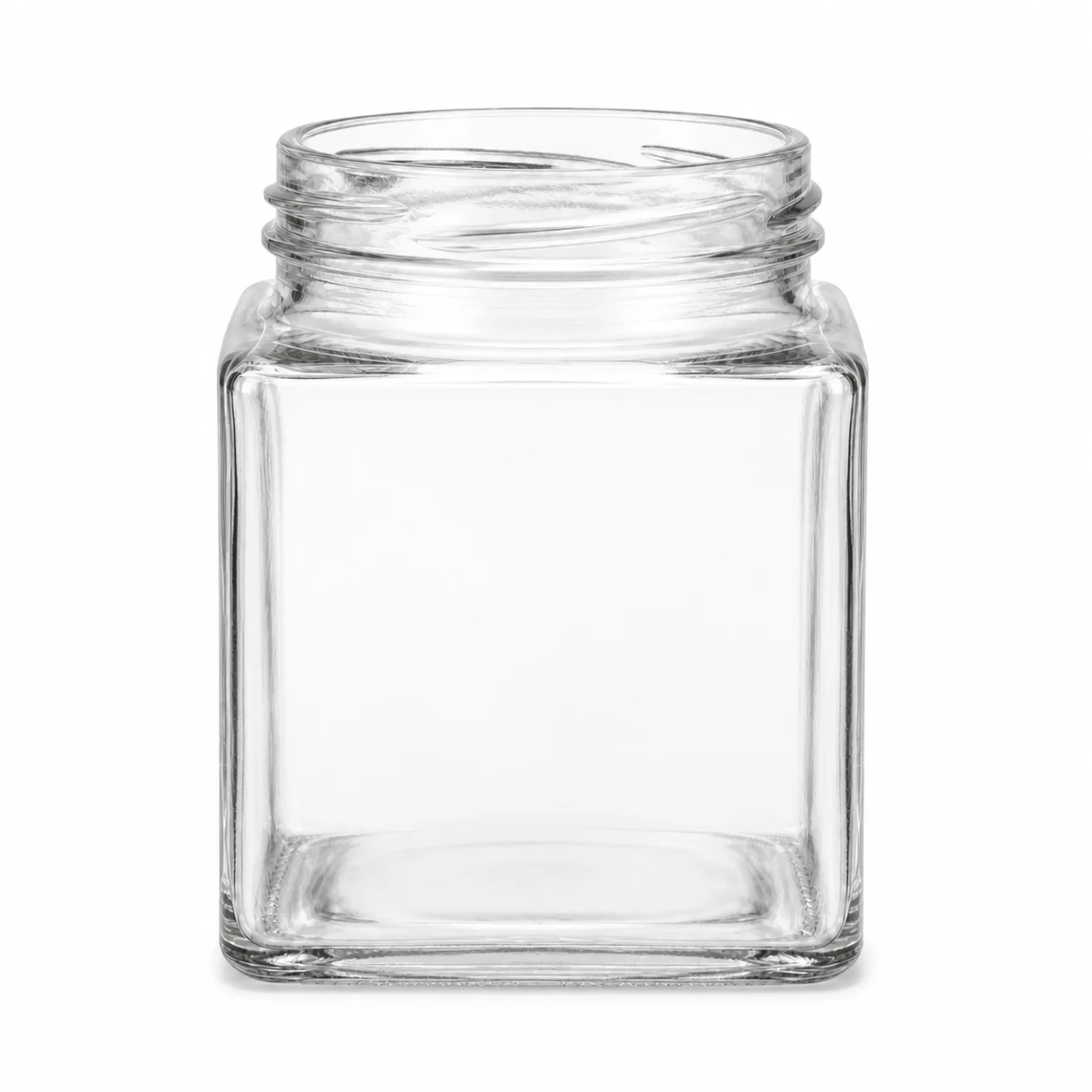 Pot carré à confiture